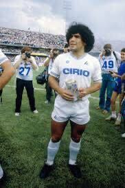 レア 元アルゼンチン代表主将 ディエゴ マラドーナ 1985ナポリ