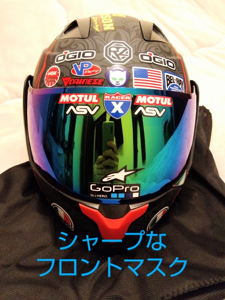 新品】限定デザイン1点物 フルフェイスシステムヘルメット 日本 新品】限定デザイン1点物 フルフェイスシステムヘルメット 日本