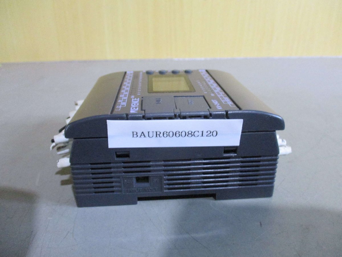 中古 KEYENCE KV-24DT 基本ユニット DC電源タイプ(BAUR60608C120) その他