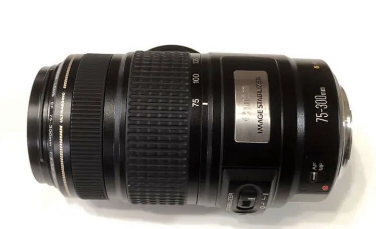 極上品手ぶれ補正付きCanon EF 75-300mm IS Canon EF 75-300mm F4-5.6