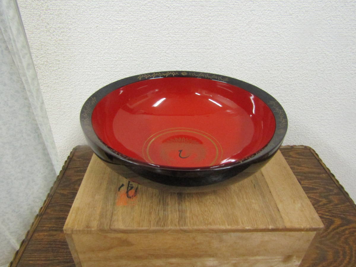 山中塗　菓子鉢（け102）
