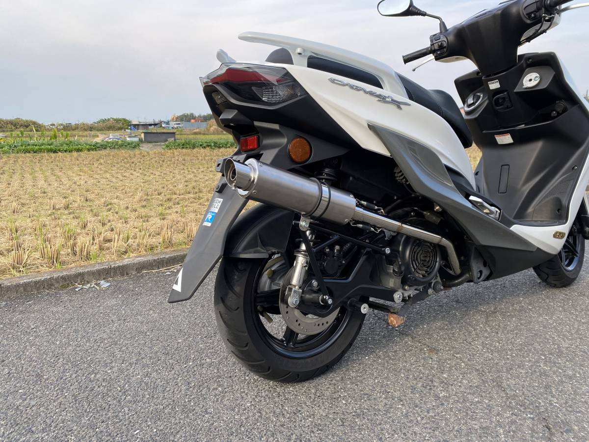 ガレージ バル製 シグナスXマフラー バッフル付きストリート仕様 ガレージ バル製 シグナスXマフラー バッフル付きストリート仕様