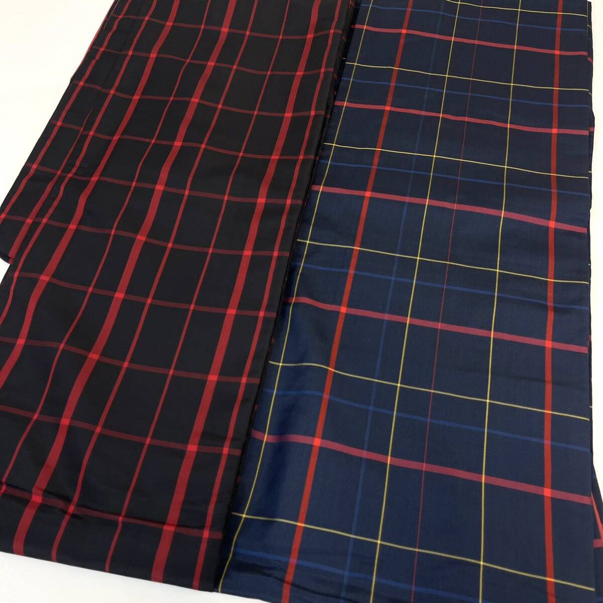 TAMA屋】本場大島紬格子柄10点 TM356/まとめ売り リメイクに TAMA屋】本場大島紬格子柄10点 TM356/まとめ売り リメイクに