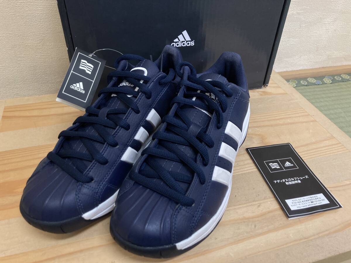 【新品】adidas/アディダス ゴルフシューズ 26.5cm《未使用品です》BRADY JP 104370 スパイクゴルフシューズ【同梱OK】