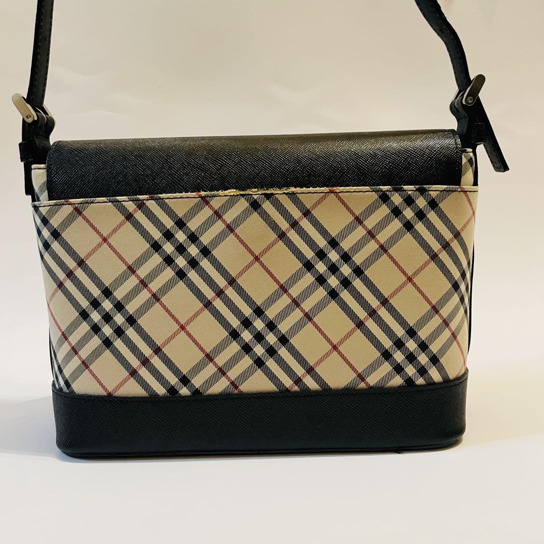 美品 Burberry バーバリー ショルダーバッグ ノバチェック 美品 Burberry バーバリー ショルダーバッグ ノバチェック
