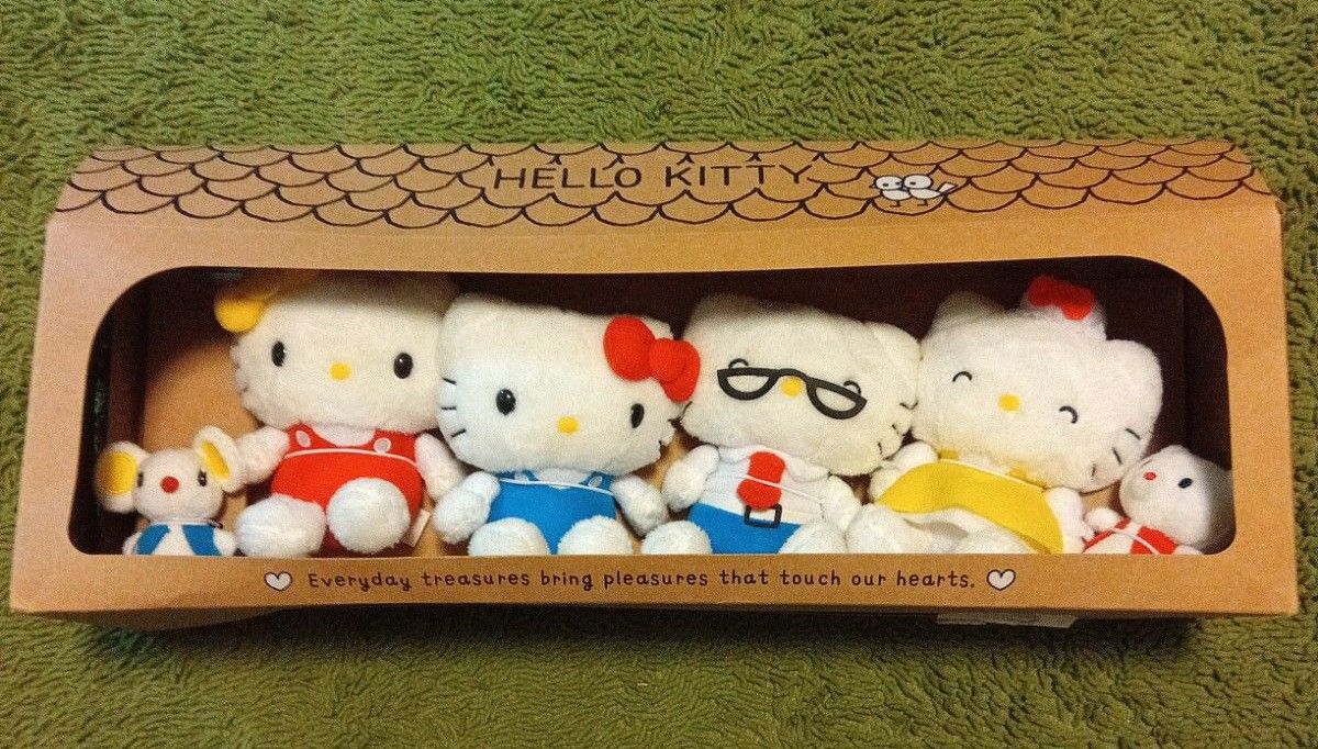 ハローキティ ファミリー ぬいぐるみ セット 6体 サンリオ ハローキティ ファミリー ぬいぐるみ セット 6体 サンリオ