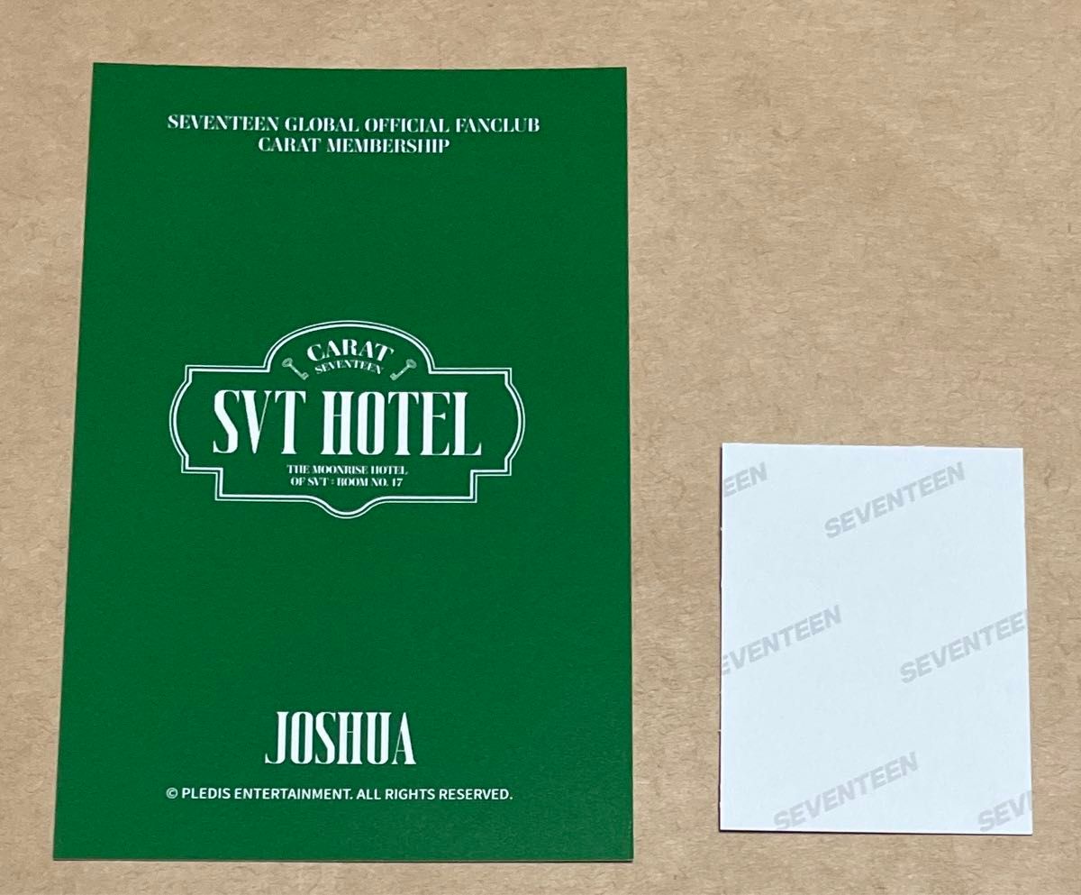 SEVENTEEN ジョシュア Joshua HOTEL トレカ 証明写真|Yahoo SEVENTEEN ジョシュア Joshua HOTEL トレカ 証明写真|Yahoo