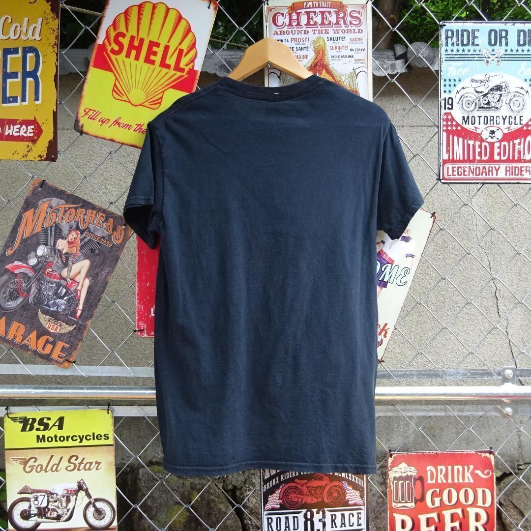 プリントTシャツ S ブラック 狼 アニマル インディアンスカル プリントTシャツ S ブラック 狼 アニマル インディアンスカル