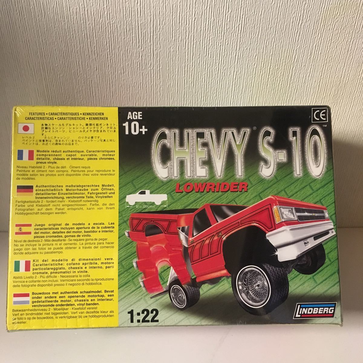 絶版 未開封 美品 リンドバーグ Chevy S-10 Lowrider トラッキン 1/22_画像2