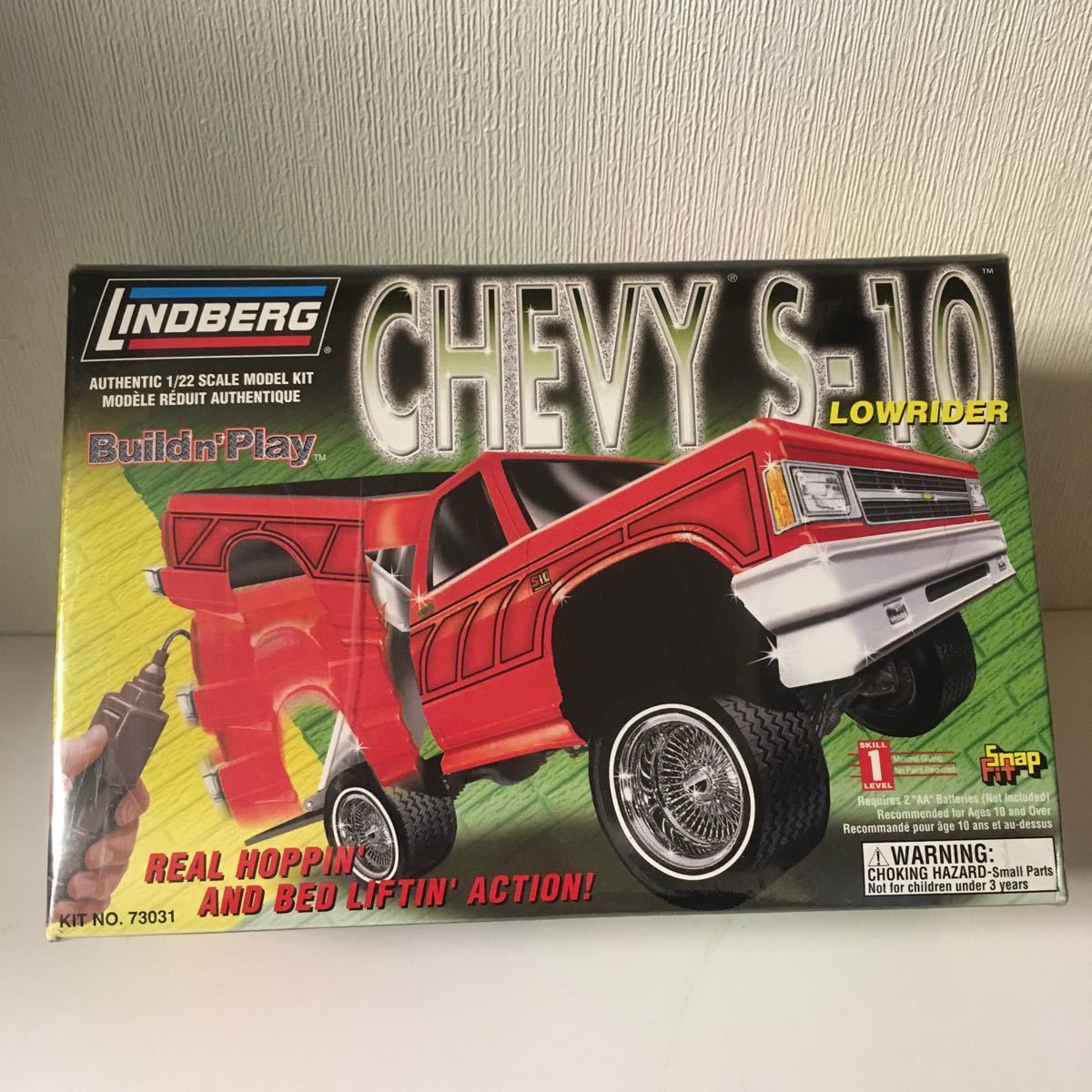 絶版 未開封 美品 リンドバーグ Chevy S-10 Lowrider トラッキン 1/22_画像1