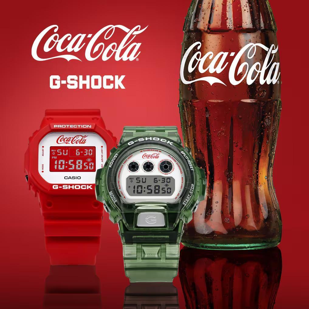 海外限定/未使用品】G-SHOCK DW5600CC23-4 コカ・コーラ 赤 海外限定/未使用品】G-SHOCK DW5600CC23-4 コカ・コーラ 赤