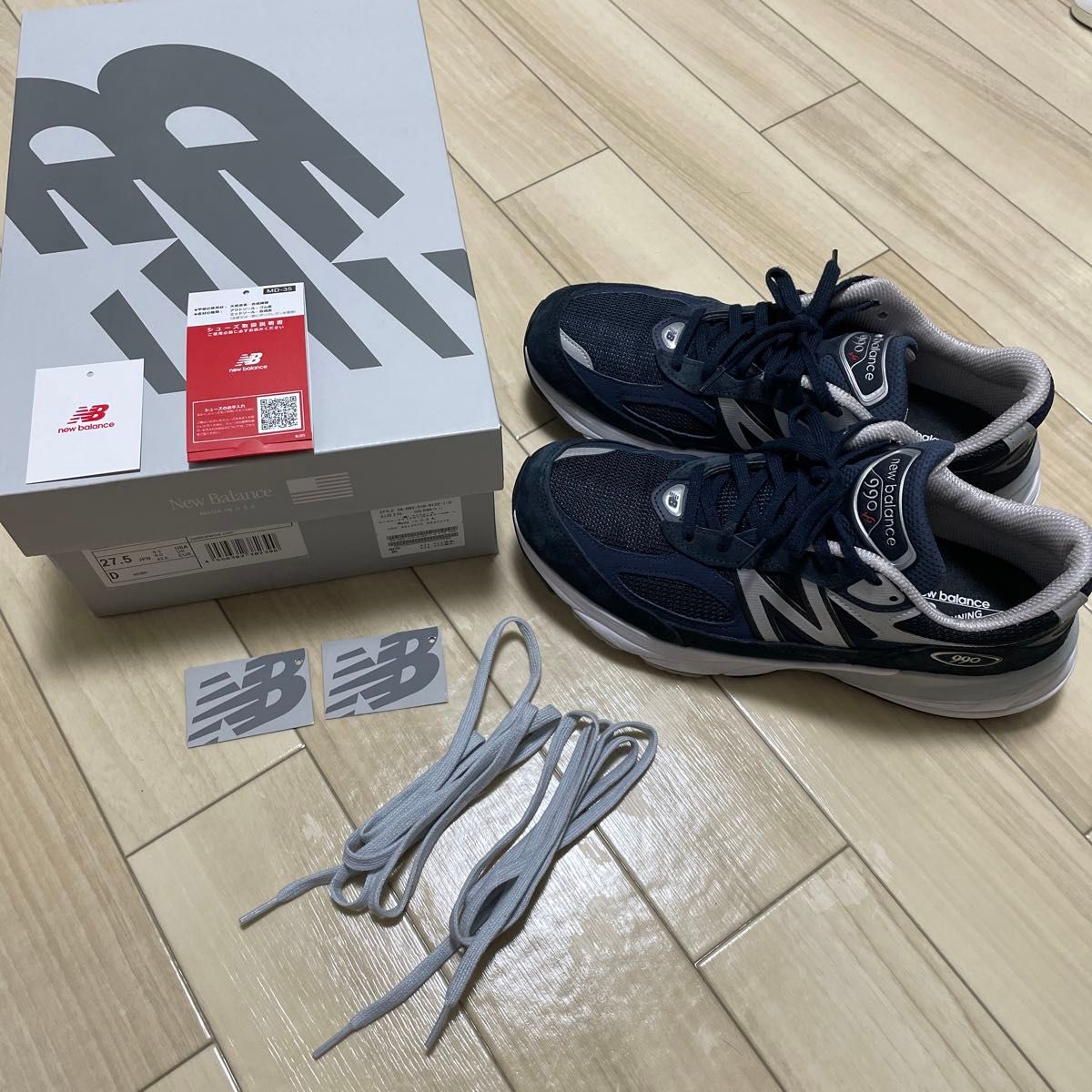 ニューバランス990V6 ネイビー 27 5㎝ 美品|Yahoo!フリマ(旧 ニューバランス990V6 ネイビー 27 5㎝ 美品|Yahoo!フリマ(旧