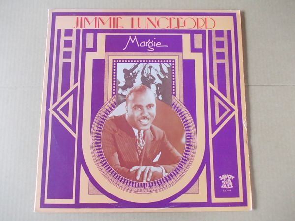 P3914　即決　LPレコード　ジミー・ランスフォード　JIMMIE LUNCEFORD『MARGIE』　輸入盤　US盤_画像1