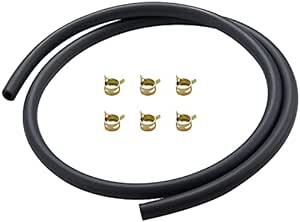 Pronese fuel hose inside diameter φ8x outer diameter φ13 gasoline hose 2 layer structure total length 1.2m bike oriented fuel hose hose kla