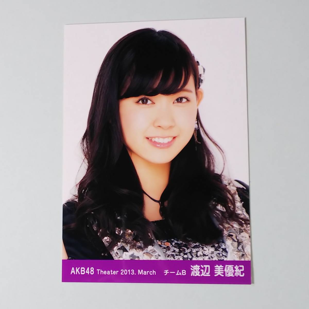 AKB48 Theater 2013 3月 March 渡辺美優紀 生写真 a 検)NMB_画像1