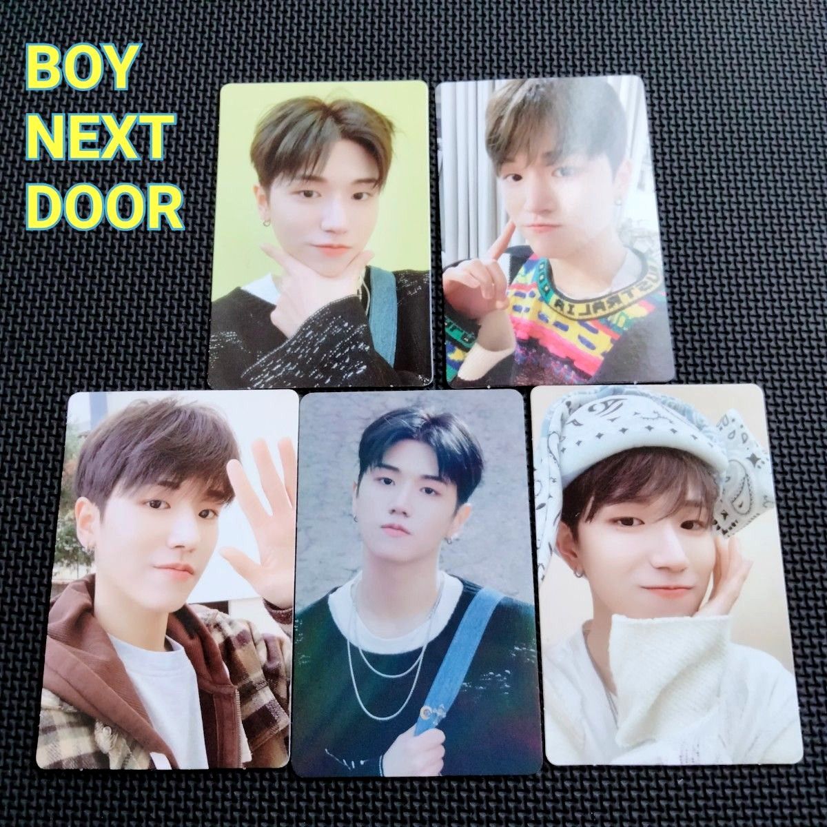 BOYNEXTDOOR リウ WHO トレカ アルバム封入トレカ コンプ BOYNEXTDOOR リウ WHO トレカ アルバム封入トレカ コンプ