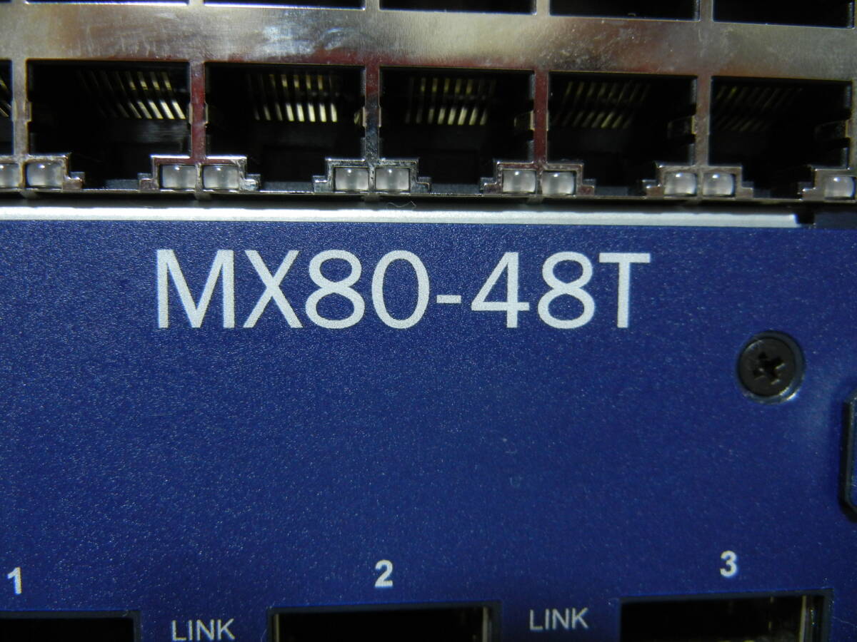 Yahoo!オークション - 《》Juniper MX80-48T ルーター 初期化 Yahoo!オークション - 《》Juniper MX80-48T ルーター 初期化