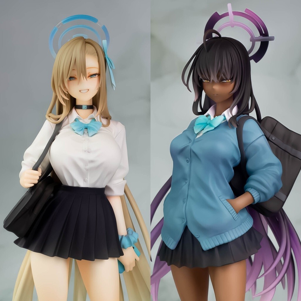 prism ブルーアーカイブ 一之瀬アスナ & カリン 1/6 未塗装 prism ブルーアーカイブ 一之瀬アスナ & カリン 1/6 未塗装