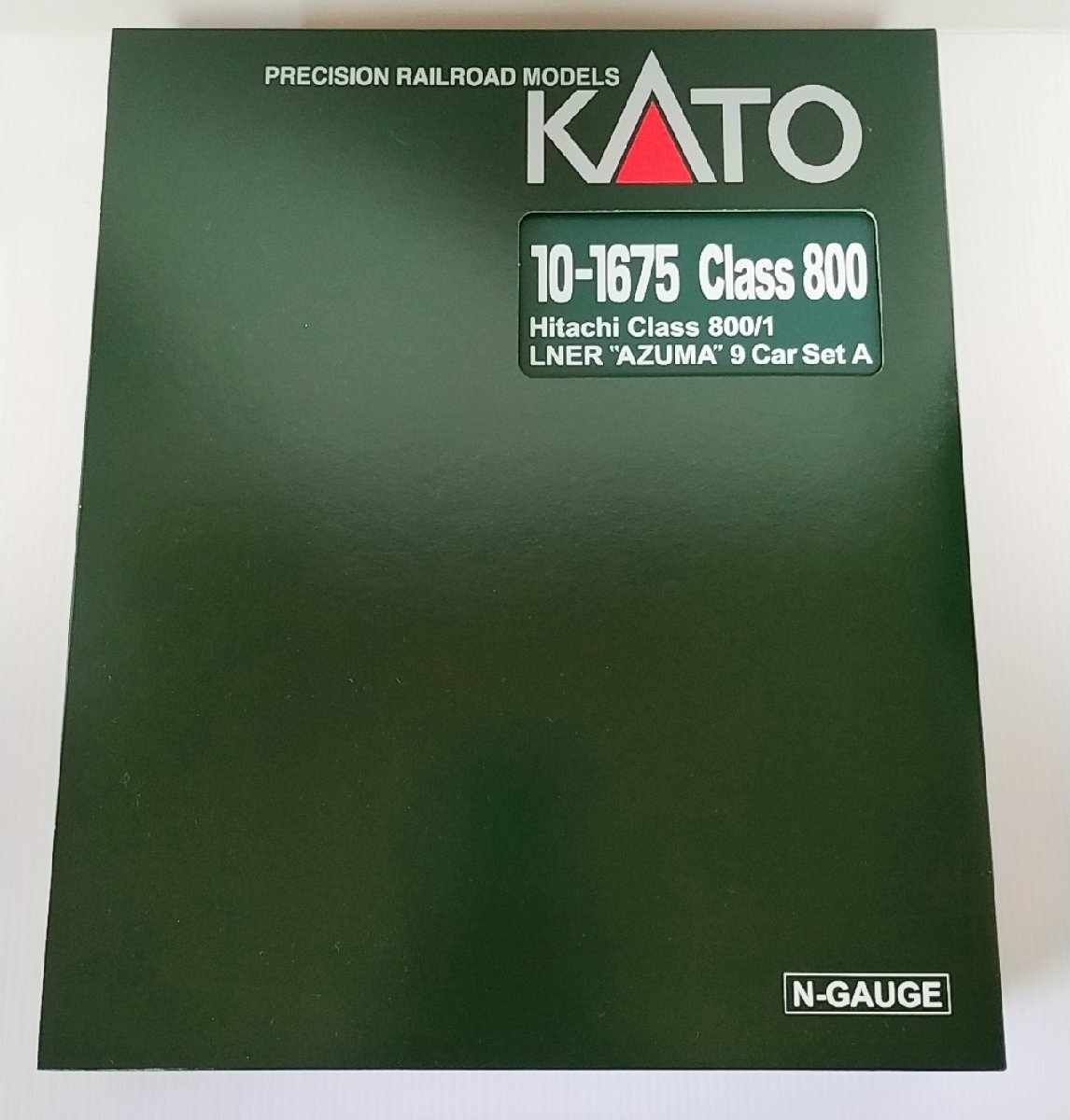 KATO 10-1675 英国鉄道 Class800/1 LNER“AZUMA” 9両セット KATO 10-1675 英国鉄道 Class800/1 LNER“AZUMA” 9両セット