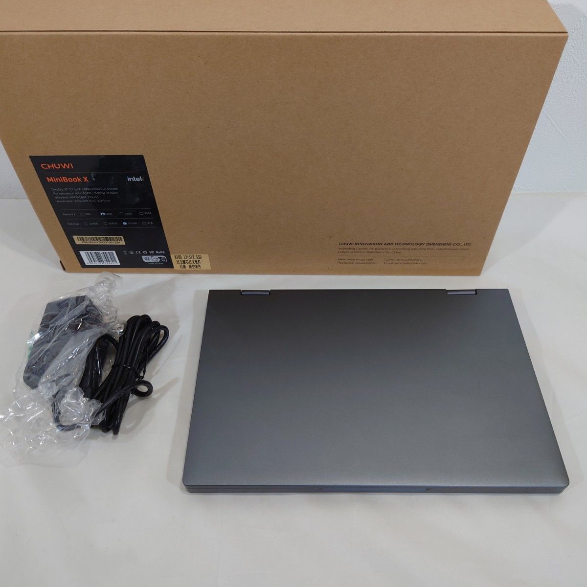 CHUWI MiniBook X N100 2in1 タッチ 10 51インチ SSD 512GB RAM CHUWI MiniBook X N100 2in1 タッチ 10 51インチ SSD 512GB RAM