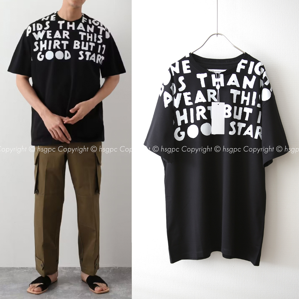 定価5万】新品 メゾン マルジェラ チャリティー AIDS Tシャツ 定価5万】新品 メゾン マルジェラ チャリティー AIDS Tシャツ