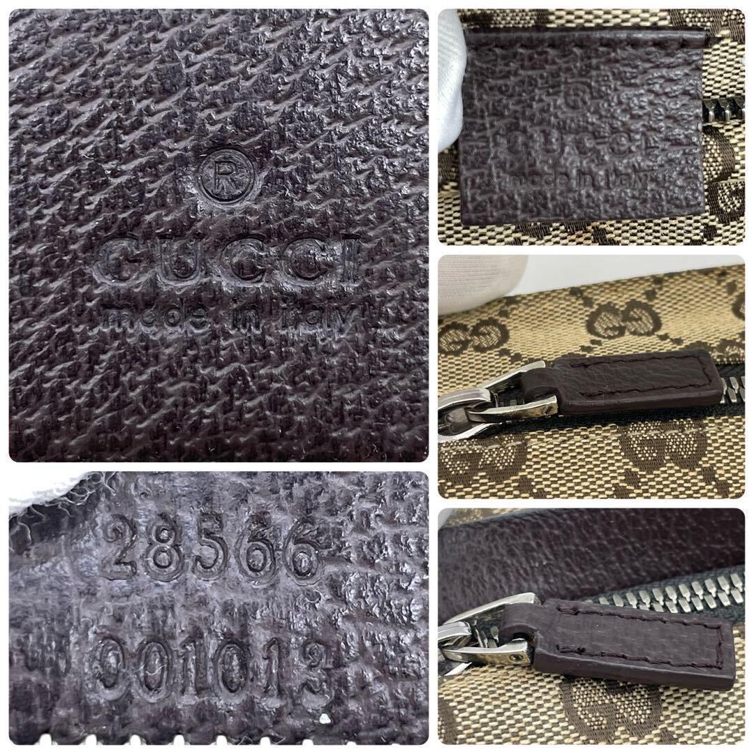 GUCCI グッチ ウエストバッグ GG キャンバス ボディバッグ 28566 GUCCI グッチ ウエストバッグ GG キャンバス ボディバッグ 28566