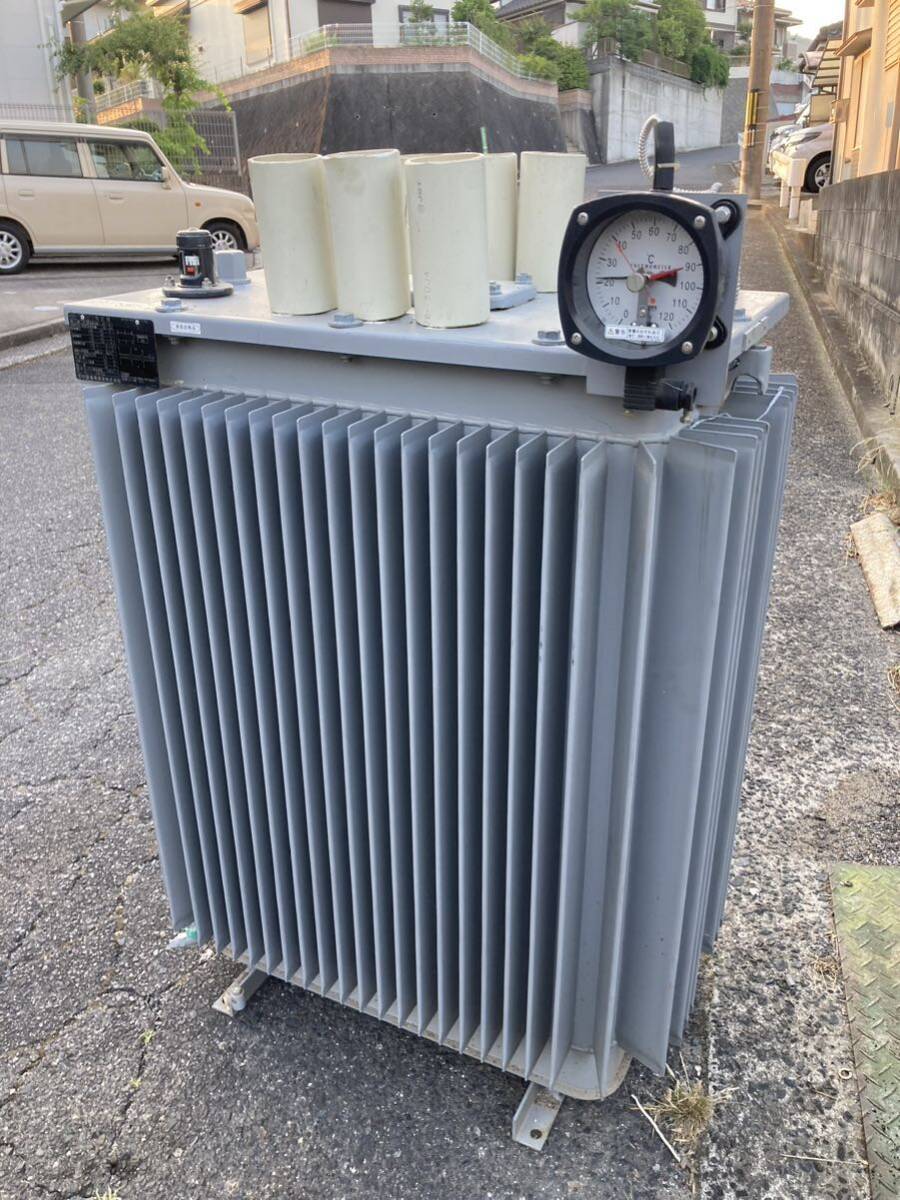 昇圧トランス 210V-440V 150kVA 2019年製 引取限定 昇圧トランス 210V-440V 150kVA 2019年製 引取限定