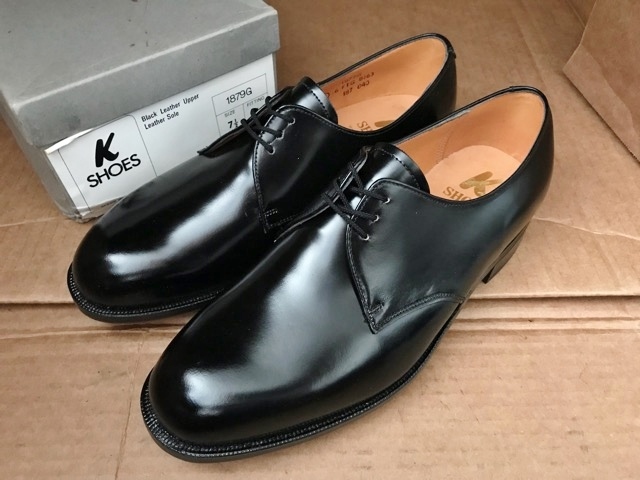 new goods K shoes clarks England made leather shoes business shoes leather shoes dress Clarks ceremonial occasions ENGLAND new: Real Yahoo auction salling