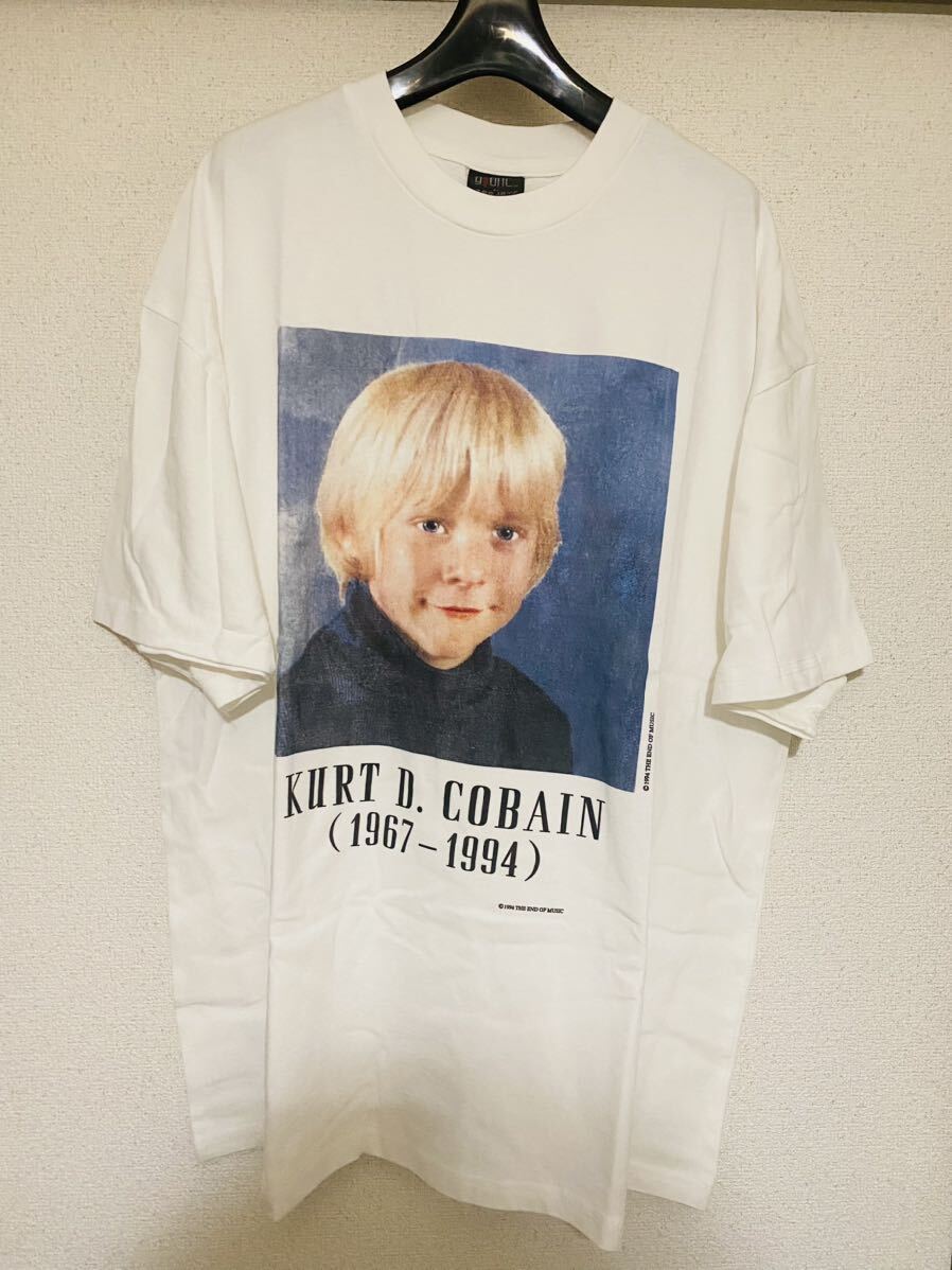 カートコバーン 幼少期 Tシャツ GIANT製 XL 新品未使用 カートコバーン 幼少期 Tシャツ GIANT製 XL 新品未使用