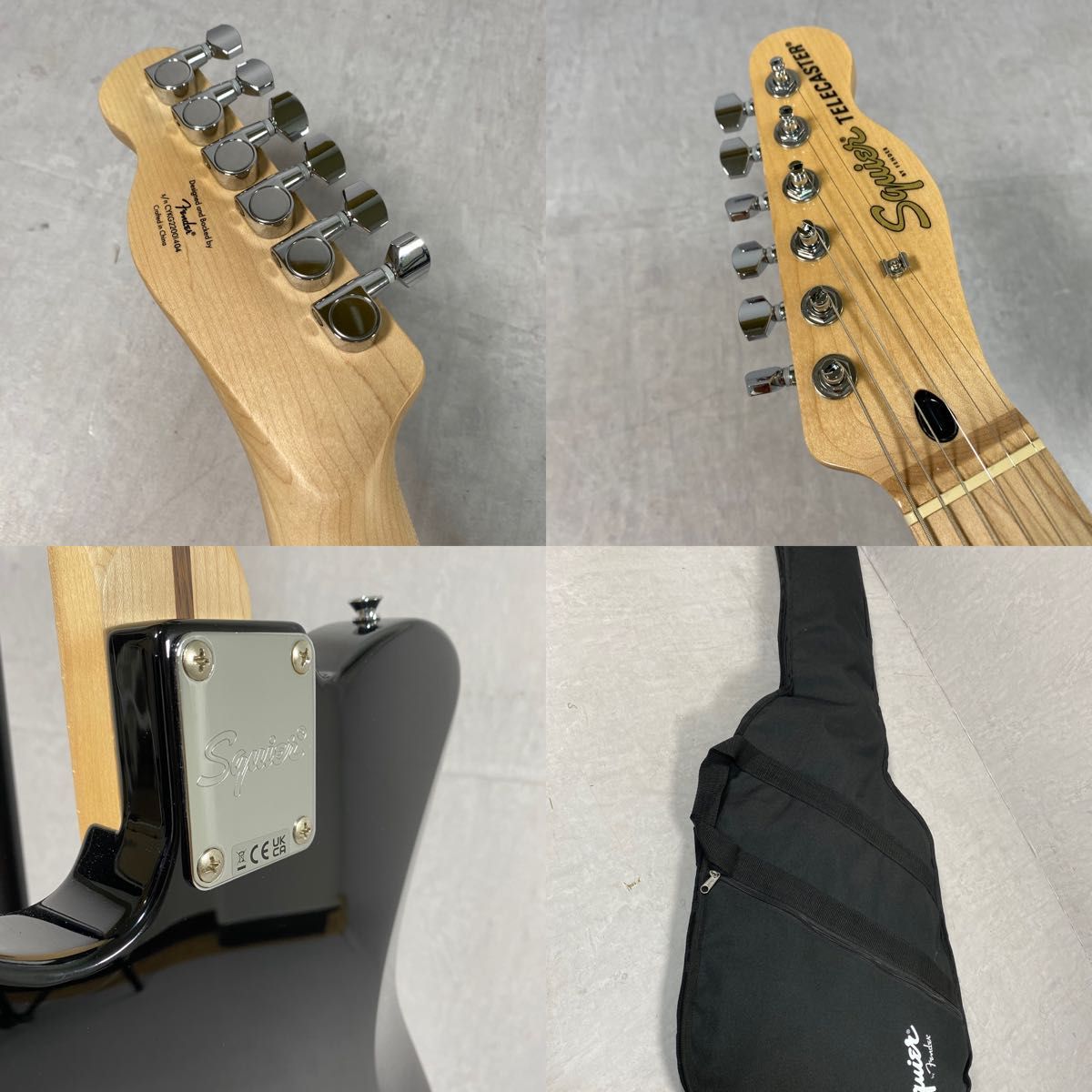 Squier by Fender テレキャスター 黒 ブラック スクワイヤー Squier by Fender テレキャスター 黒 ブラック スクワイヤー