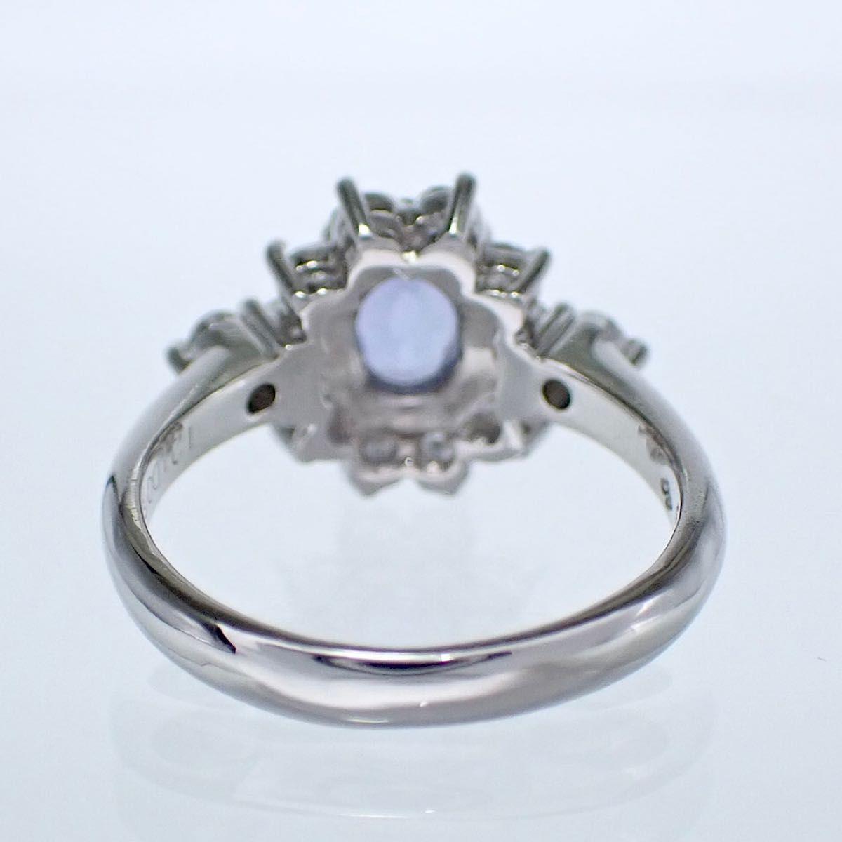 銀座ジュエリーマキ サファイア1 21ct Pt850 ダイヤリング D0 銀座ジュエリーマキ サファイア1 21ct Pt850 ダイヤリング D0