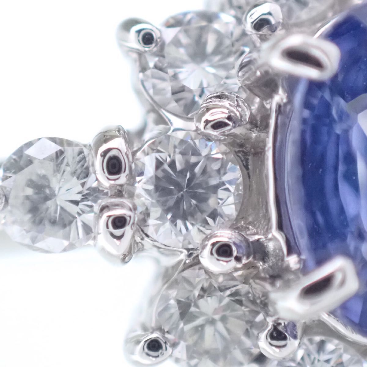 銀座ジュエリーマキ サファイア1 21ct Pt850 ダイヤリング D0 銀座ジュエリーマキ サファイア1 21ct Pt850 ダイヤリング D0