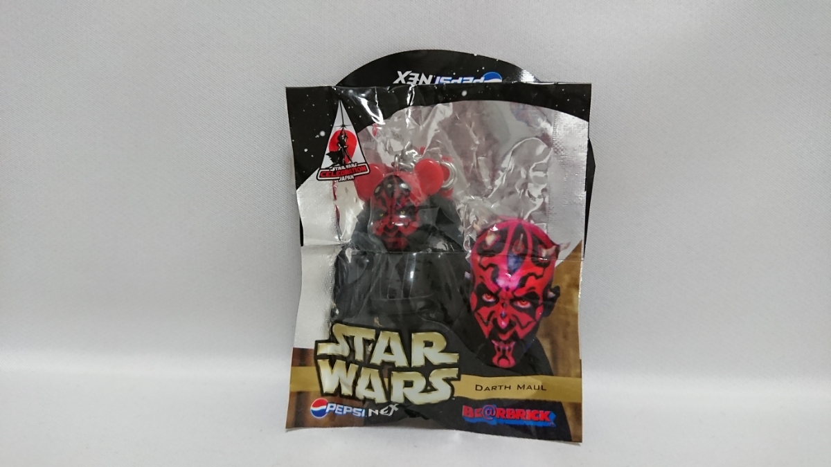  Darth Maul { нераспечатанный } Bearbrick ремешок Звездные войны Pepsi meti com игрушка 