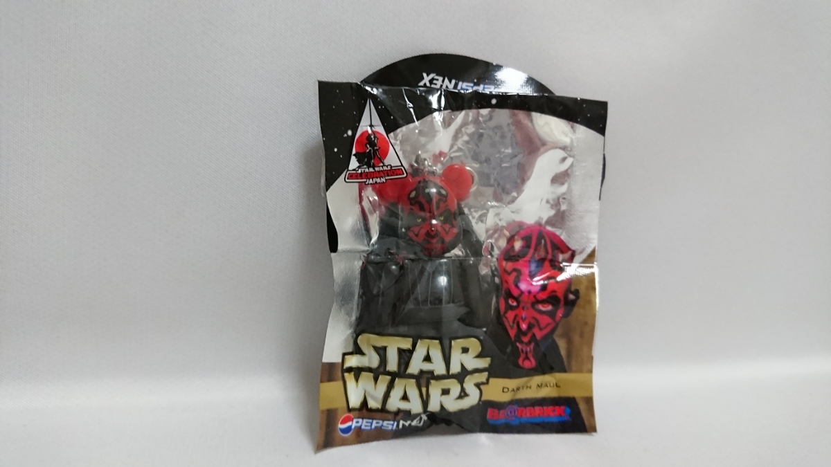  Darth Maul { нераспечатанный } Bearbrick ремешок Звездные войны Pepsi meti com игрушка 