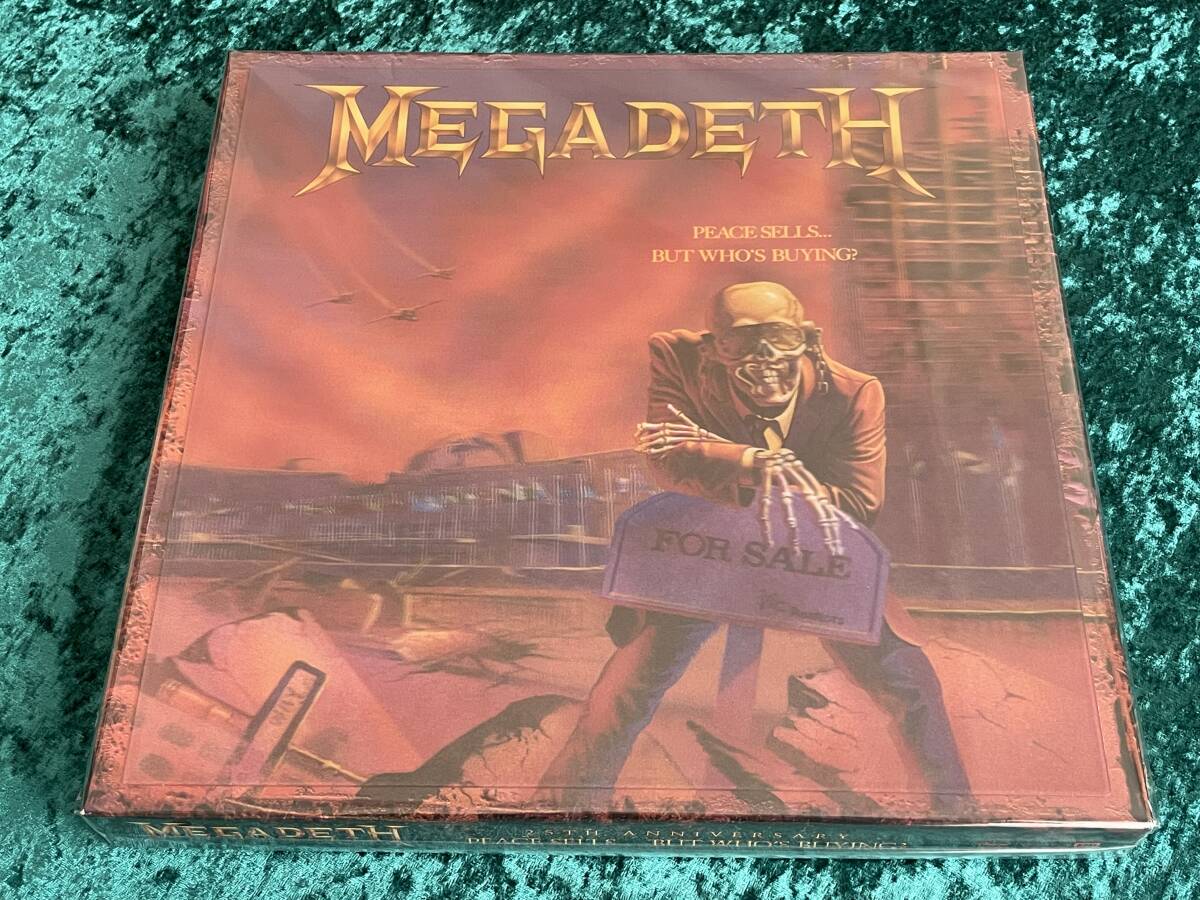 MEGADETH/4CD+DVD+3LP/3DジャケットBOXセット/PEACE SELLSBUT MEGADETH/4CD+DVD+3LP/3DジャケットBOXセット/PEACE SELLSBUT