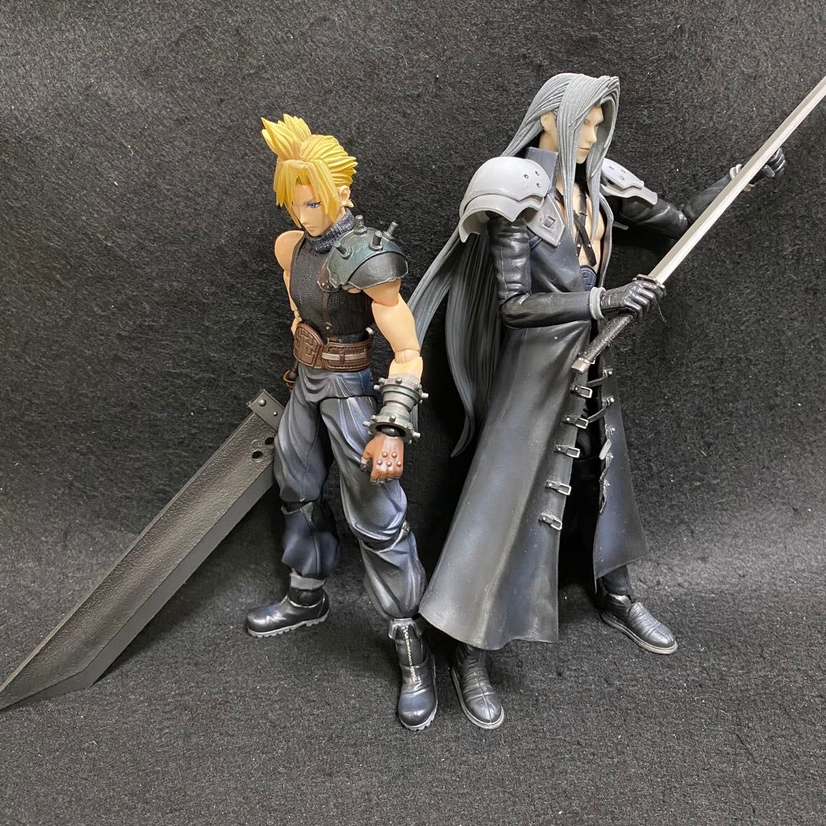 プレイアーツ クラウド セフィロス セット FF7 ジャンク|Yahoo プレイアーツ クラウド セフィロス セット FF7 ジャンク|Yahoo