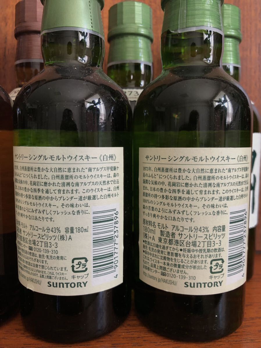 新品 未開栓 山崎 白州 旧ラベル ミニボトル 白角 角瓶 復刻版 新品 未開栓 山崎 白州 旧ラベル ミニボトル 白角 角瓶 復刻版
