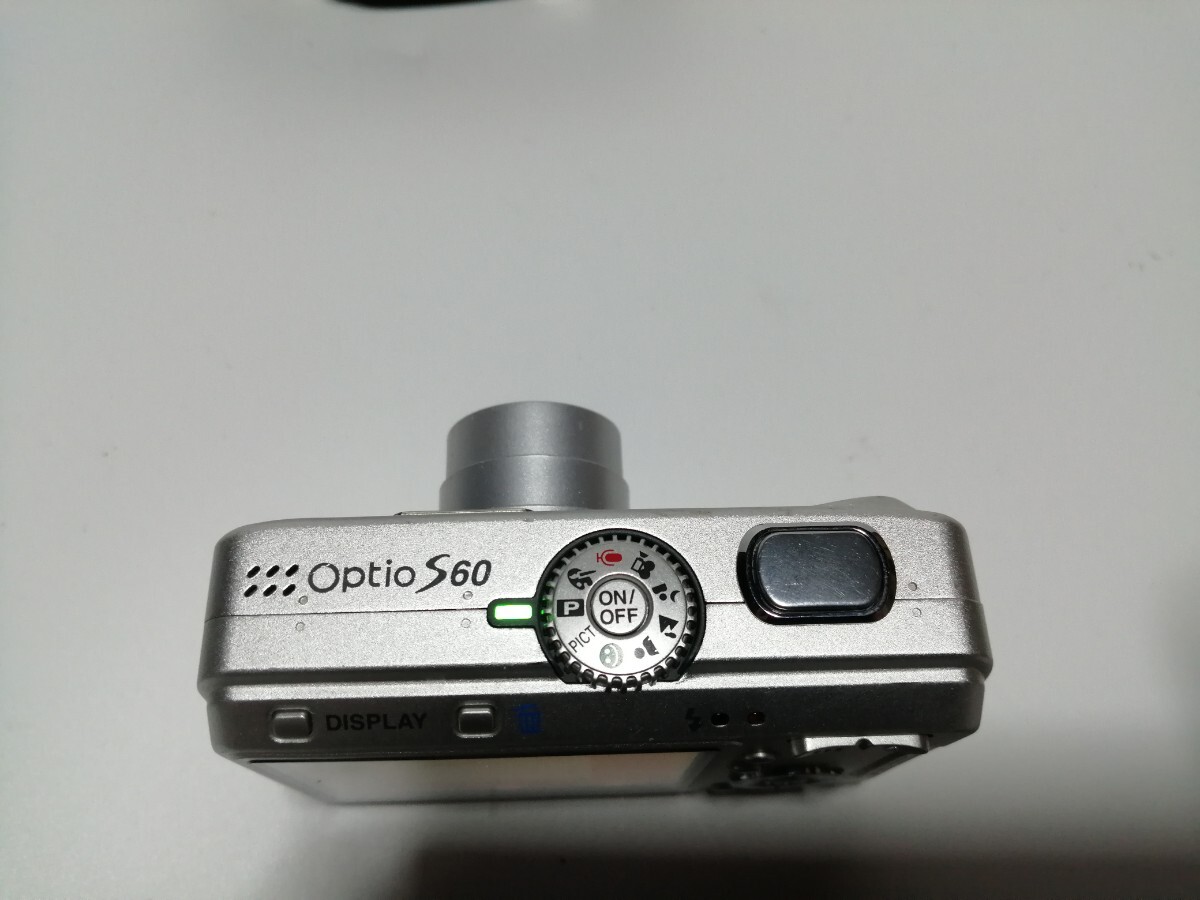 動作確認済み PENTAX ペンタックス Optio S60 コンパクト 動作確認済み PENTAX ペンタックス Optio S60 コンパクト