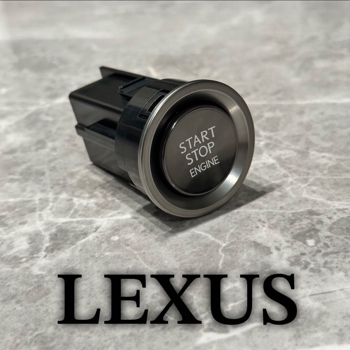 トヨタ プッシュスタートスイッチ 89611-11010 レクサス 最安値】LEXUS プッシュスタートスイッチ 純正 新車外し Switch