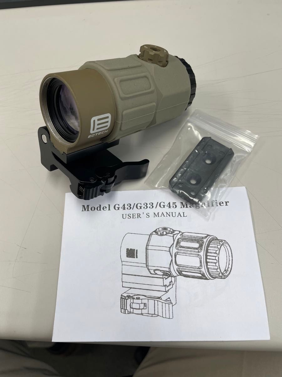 Holy Warrior レプリカ EOTECH G45 5倍率 マグニファイアー FDE Holy Warrior レプリカ EOTECH G45 5倍率 マグニファイアー FDE