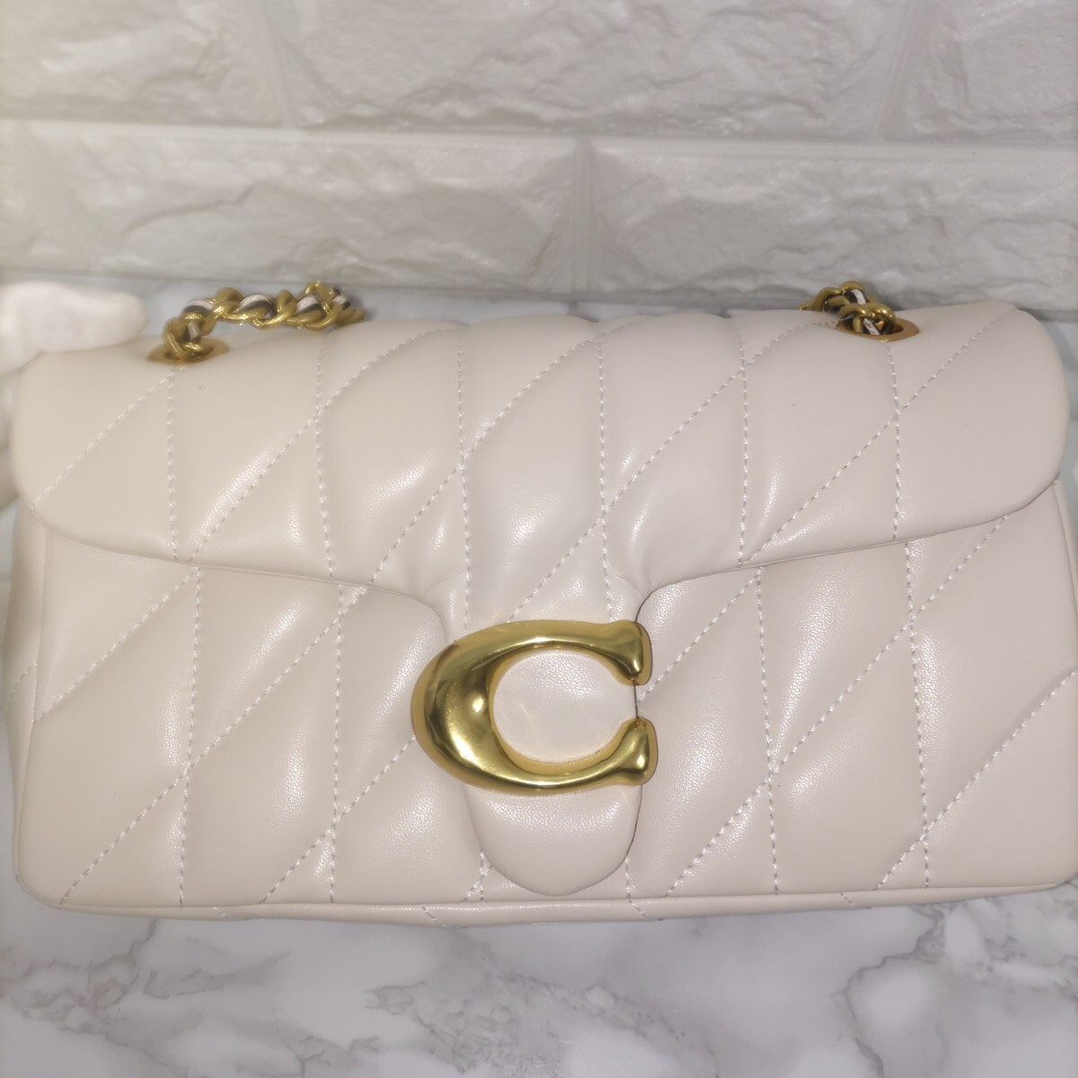 コーチ COACH タビー ショルダー バッグ 26 キルティング コーチ COACH タビー ショルダー バッグ 26 キルティング