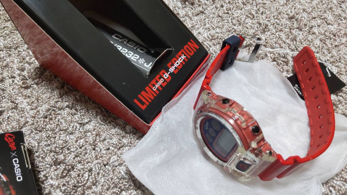 未使用の新品】 G-SHOCK/G-ショック×広島東洋カープ 3つ目 2021 未使用の新品】 G-SHOCK/G-ショック×広島東洋カープ 3つ目 2021
