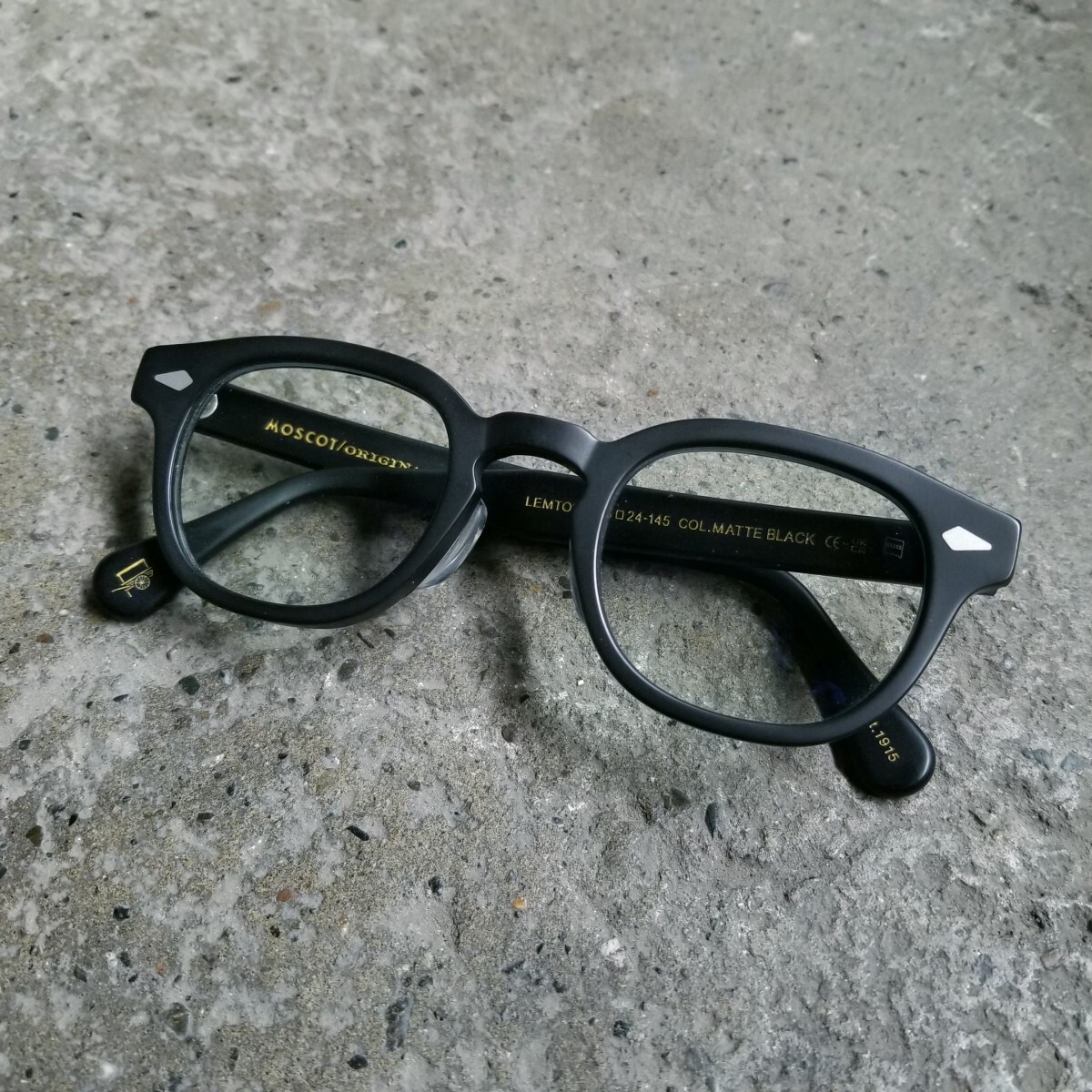 MOSCOT LEMTOSH 46 MATTE BLACK モスコット レムトッシュ マット MOSCOT LEMTOSH 46 MATTE BLACK モスコット レムトッシュ マット
