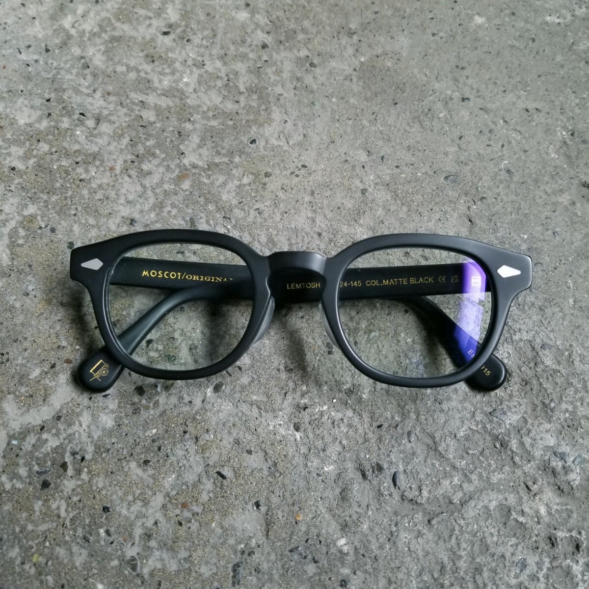 MOSCOT LEMTOSH 46 MATTE BLACK モスコット レムトッシュ マット MOSCOT LEMTOSH 46 MATTE BLACK モスコット レムトッシュ マット