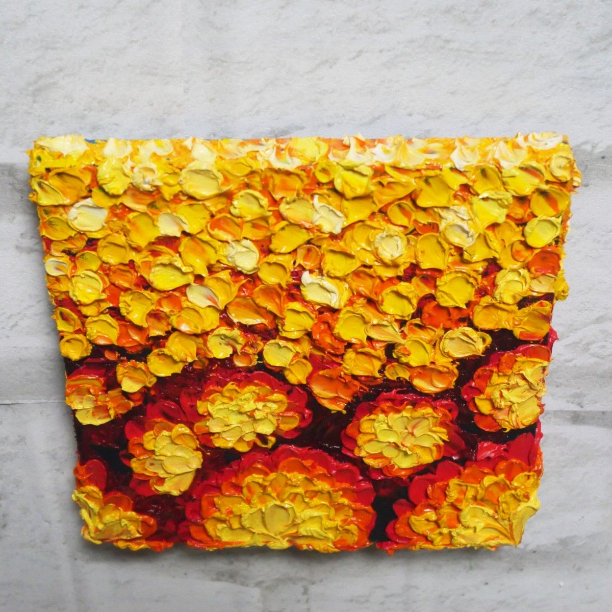 油絵 絵画 アートパネル【マリーゴールド】|Yahoo!フリマ(旧 油絵 絵画 アートパネル【マリーゴールド】|Yahoo!フリマ(旧