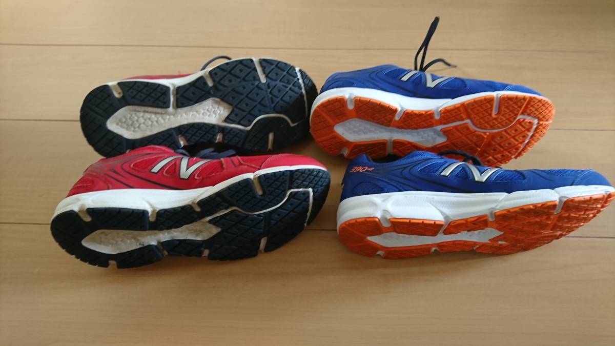 New Balance New balance 2 pairs set men's Speed ride 390V2 running light weight s knee ka25.5: Real Yahoo auction salling