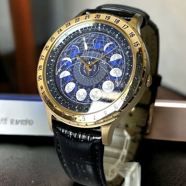 印象のデザイン 極美品】 シチズ/CITIZEN 月齢ウォッチ コスモサイン 36272 その他