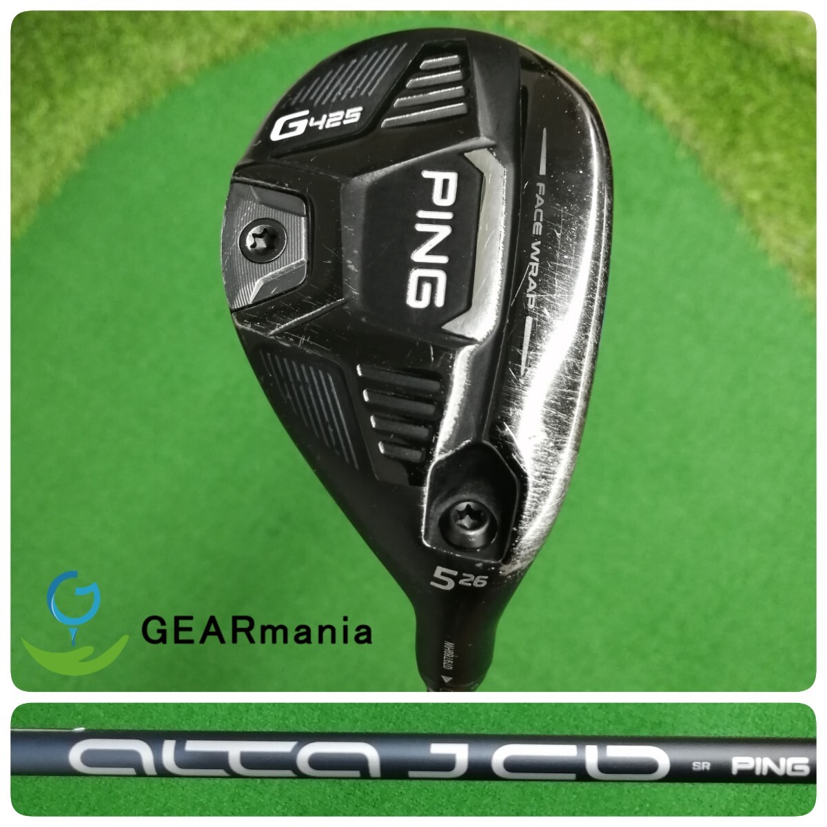 ピン G425 ハイブリッド 5番UT 26度 アルタJ CBスレートSR(ピン ピン G425 ハイブリッド 5番UT 26度 アルタJ CBスレートSR(ピン