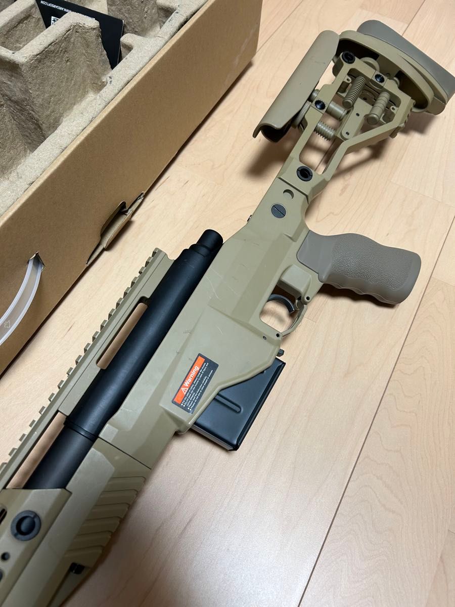 ARES M40A6 エアコッキング スナイパーライフル デザートカラー ARES M40A6 エアコッキング スナイパーライフル デザートカラー