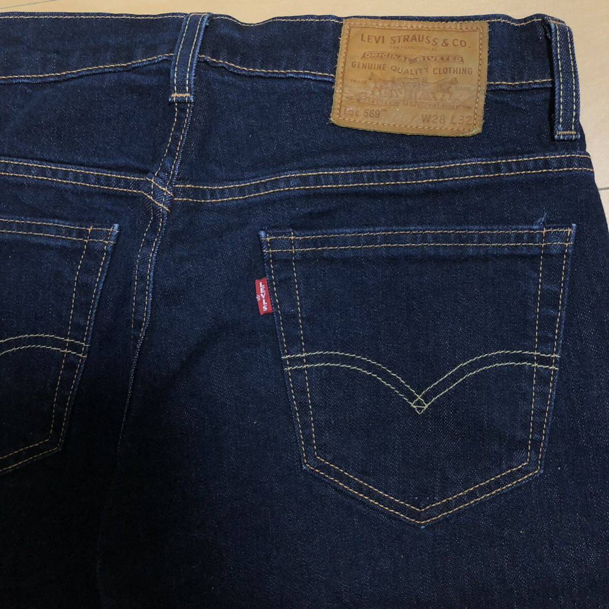 Levi's リーバイス ジーンズ ストレート 569 デニム W28 L32 Levi's リーバイス ジーンズ ストレート 569 デニム W28 L32